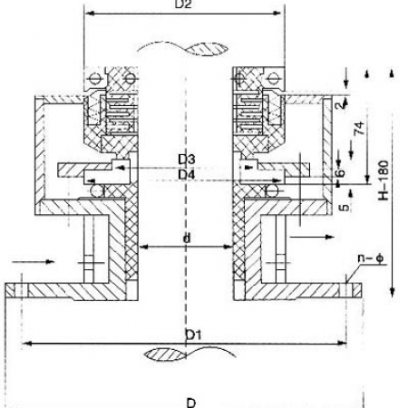 212型四氟波纹管釜用机械密封