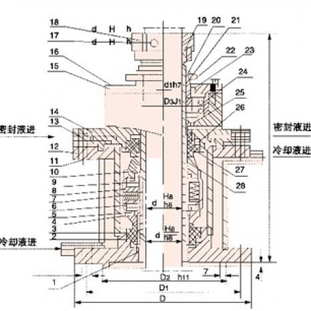 无锡206型釜用机械密封